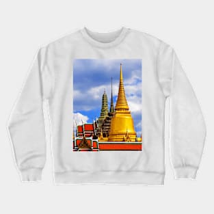Royal Temple Complex, Bangkok Crewneck Sweatshirt